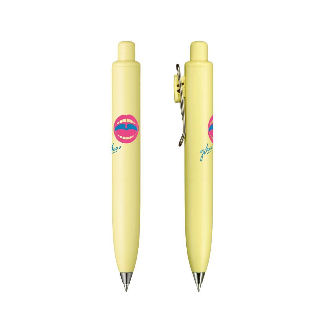 ボールペン ユニボールワンP ゲルインクボールペン 0.5mm 横尾忠則 MOUTH 三菱鉛筆 uni-ball one 新学期準備文具 事務用品 グッズ メール便可 シネマコレクション
