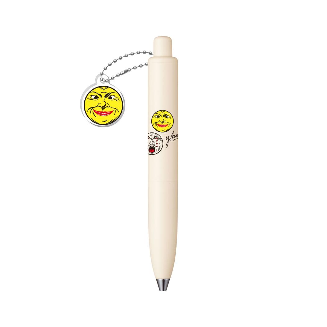 ボールペン ユニボールワンP ゲルインクボールペン 横尾忠則 笑い 0.5mm 三菱鉛筆