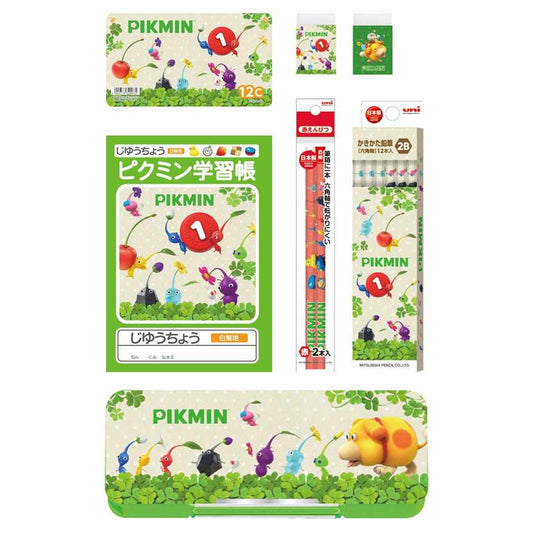 ピクミン 文房具セット 文具6点セット 三菱鉛筆 新学期準備文具 キャラクター グッズ シネマコレクション