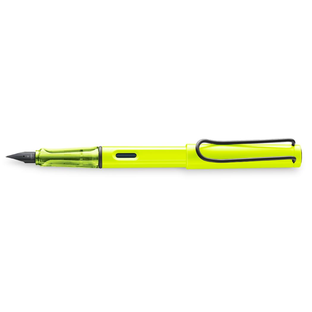 LAMY safari ラミー サファリ 万年筆 LAFP サファリF 細字 ネオンイエロー 三菱鉛筆