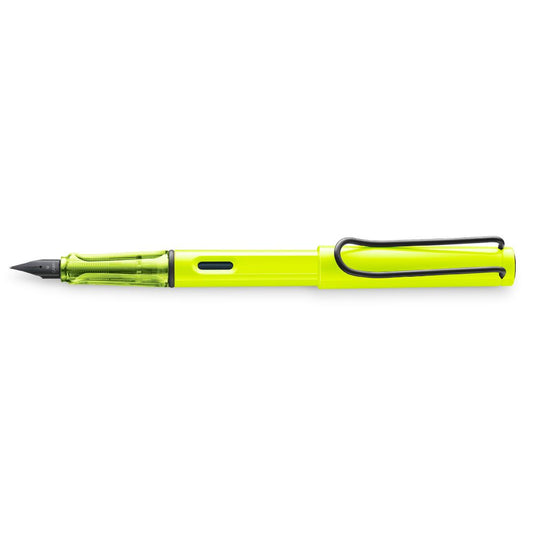 LAMY safari ラミー サファリ 万年筆 LAFP サファリF 細字 ネオンイエロー 三菱鉛筆