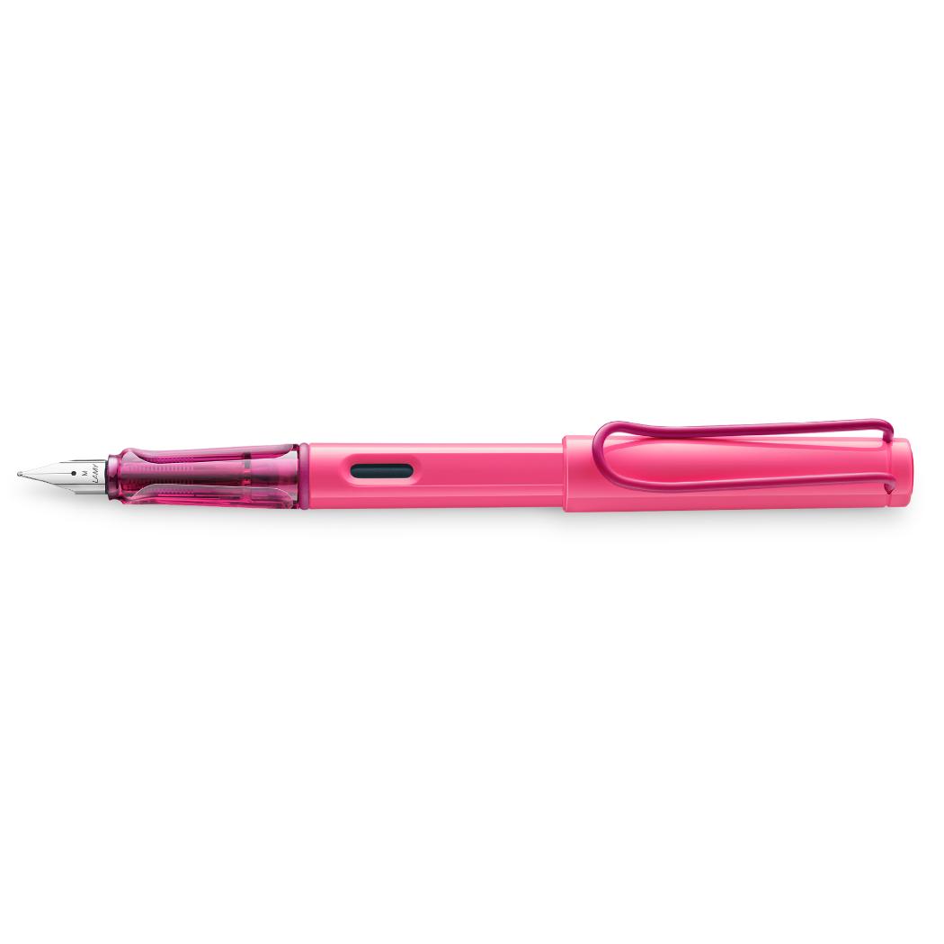 LAMY safari ラミー サファリ 万年筆 LAFP サファリF 細字 ネオンピンク 三菱鉛筆