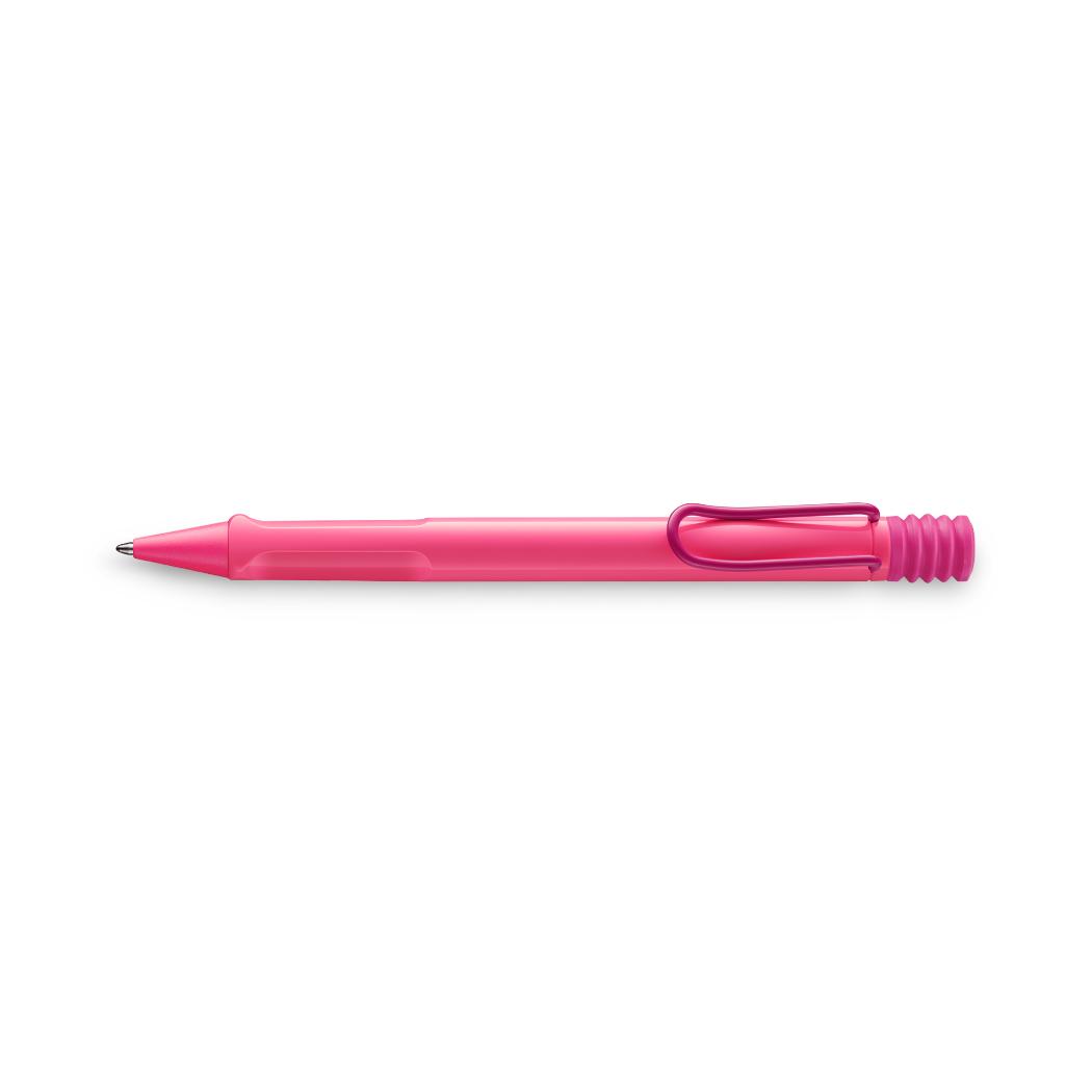 LAMY safari ラミー サファリ ボールペン LABP サファリＭ 油性 黒 ネオンピンク 三菱鉛筆