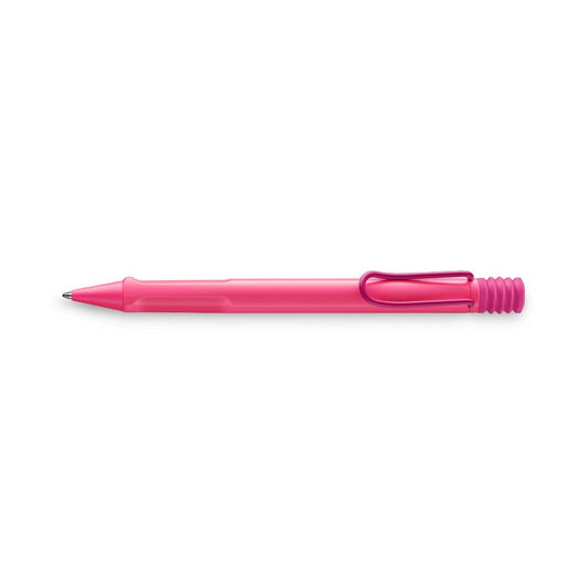 LAMY safari ラミー サファリ ボールペン LABP サファリＭ 油性 黒 ネオンピンク 三菱鉛筆