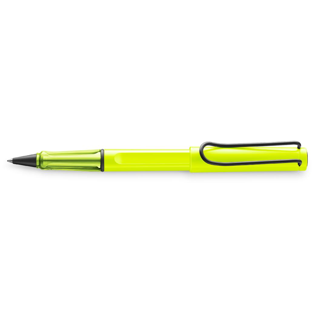 LAMY safari ラミー サファリ ボールペン LARB サファリＭ 水性 黒 ネオンイエロー 三菱鉛筆