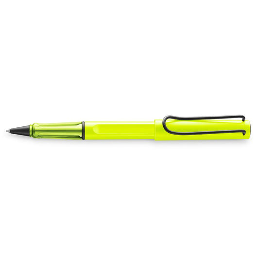 LAMY safari ラミー サファリ ボールペン LARB サファリＭ 水性 黒 ネオンイエロー 三菱鉛筆