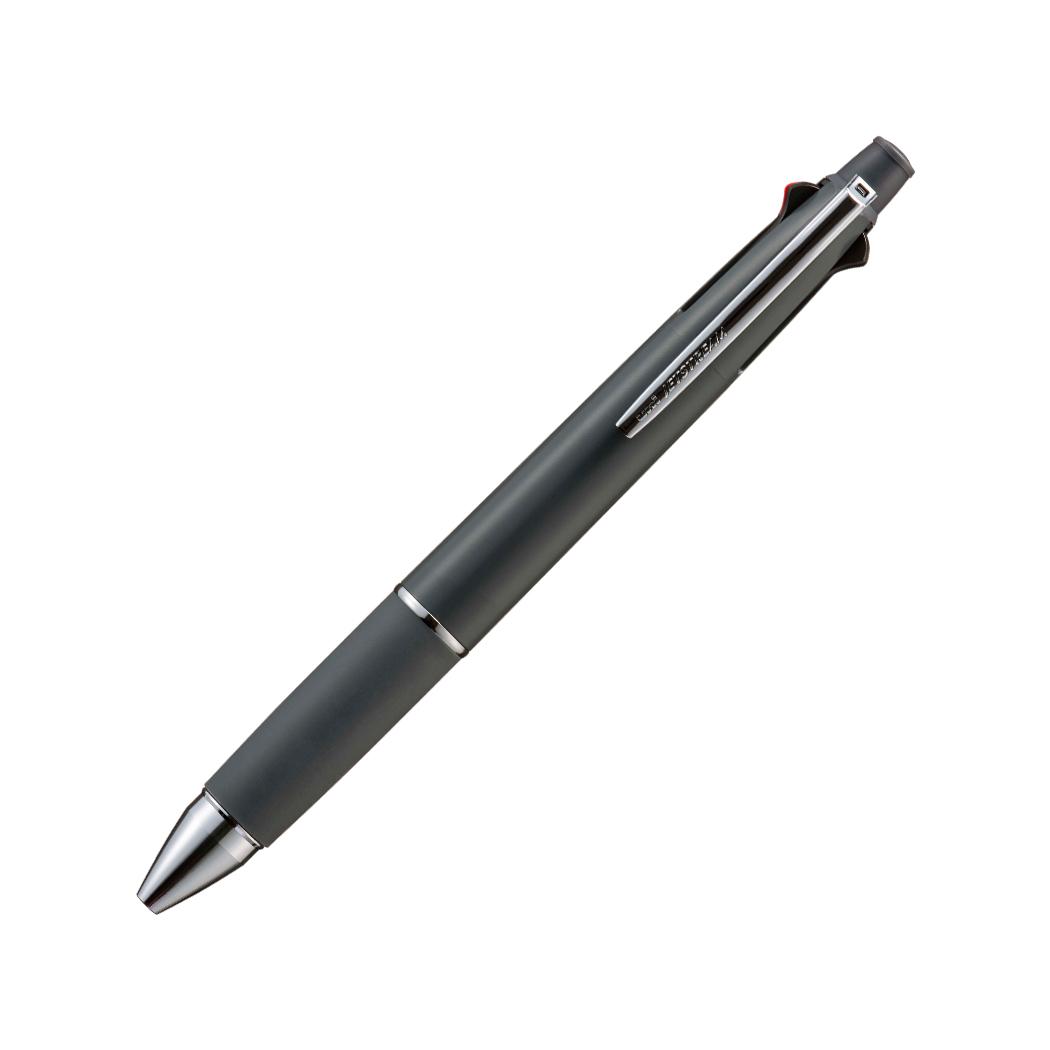 シャープペン＆黒赤青緑4色ボールペン JETSTREAM 4＆1 25年新色 0.5mm スレートグレー 三菱鉛筆 新学期準備文具 事務用品 グッズ メール便可 シネマコレクション
