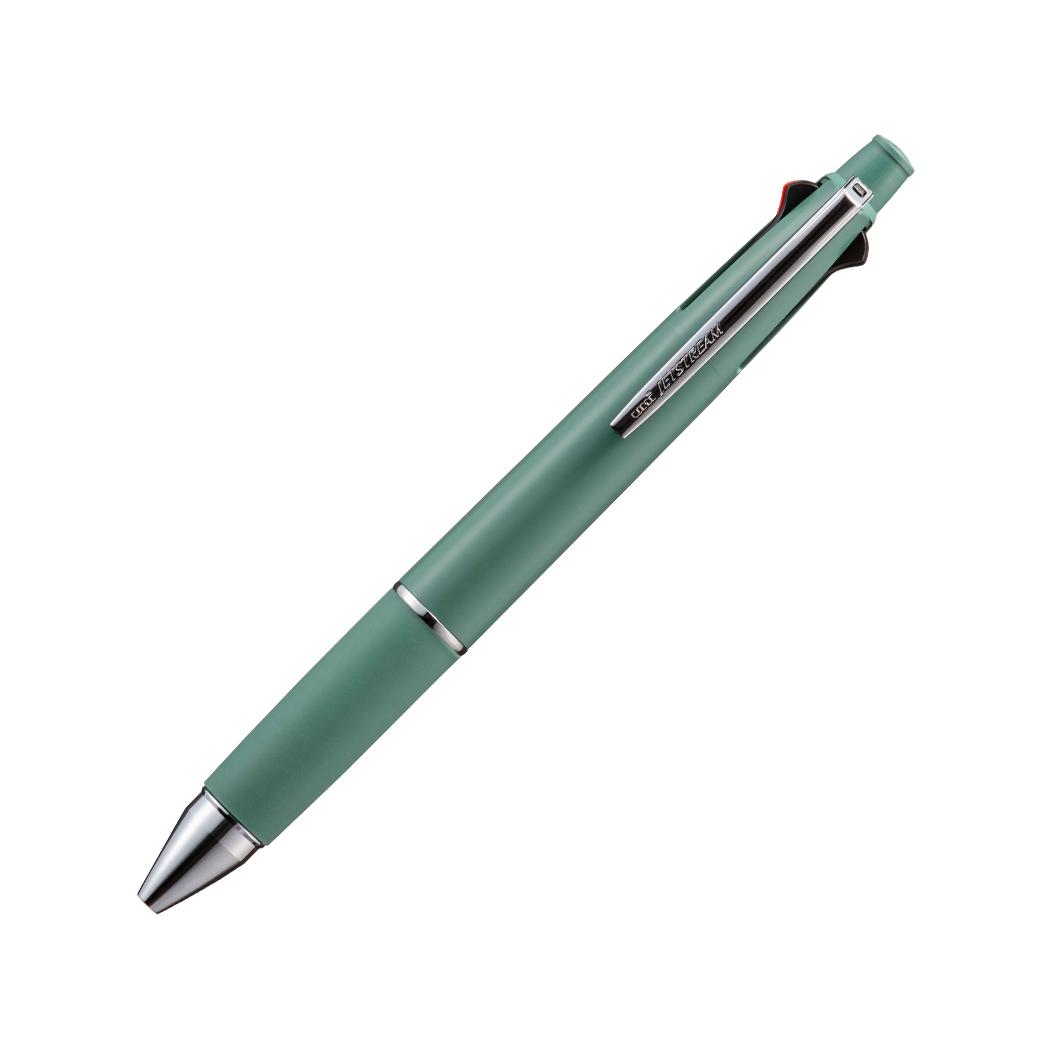 シャープペン＆黒赤青緑4色ボールペン JETSTREAM 4＆1 25年新色 0.7mm コバルトグリーン 三菱鉛筆 新学期準備文具 事務用品 グッズ メール便可 シネマコレクション