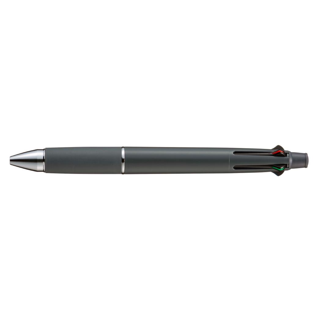 シャープペン＆黒赤青緑4色ボールペン JETSTREAM 4＆1 25年新色 0.7mm スレートグレー 三菱鉛筆 新学期準備文具 事務用品 グッズ メール便可 シネマコレクション