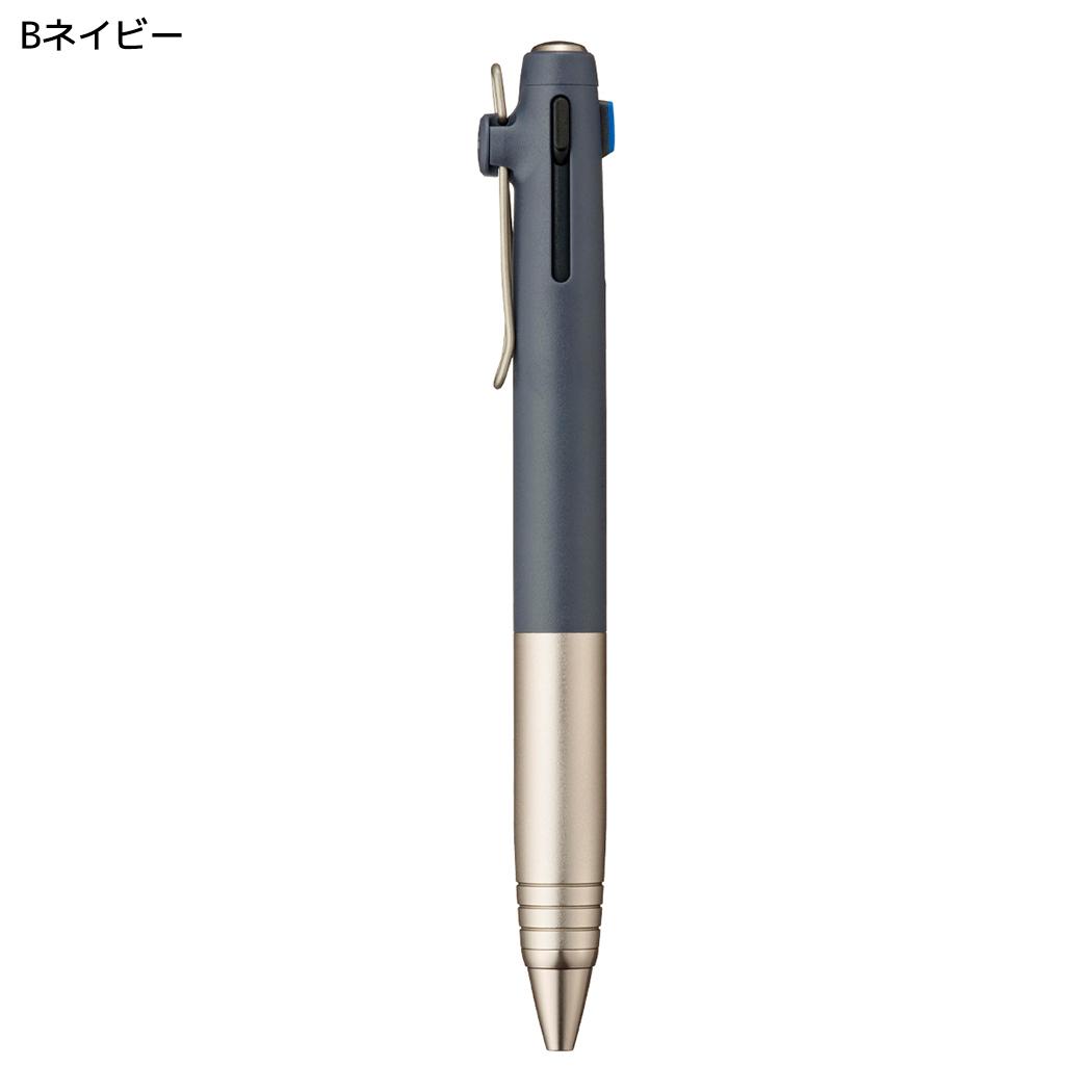 黒赤青3色ボールペン uniball ZENTO 3 0.38mm ユニボール ゼント 3色ボールペン フローモデル Bネイビー 三菱鉛筆