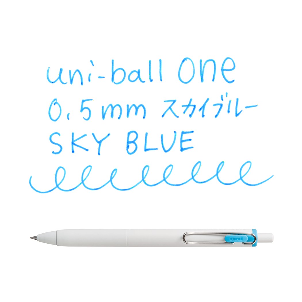 ボールペン ユニボール ワン ゲルインクボールペン 0.5mm 全10色 uni-ball ONE 三菱鉛筆 新学期準備文具 事務用品 小学生 中学生 高校生 大人 グッズ メール便可 シネマコレクション ホワイトデー