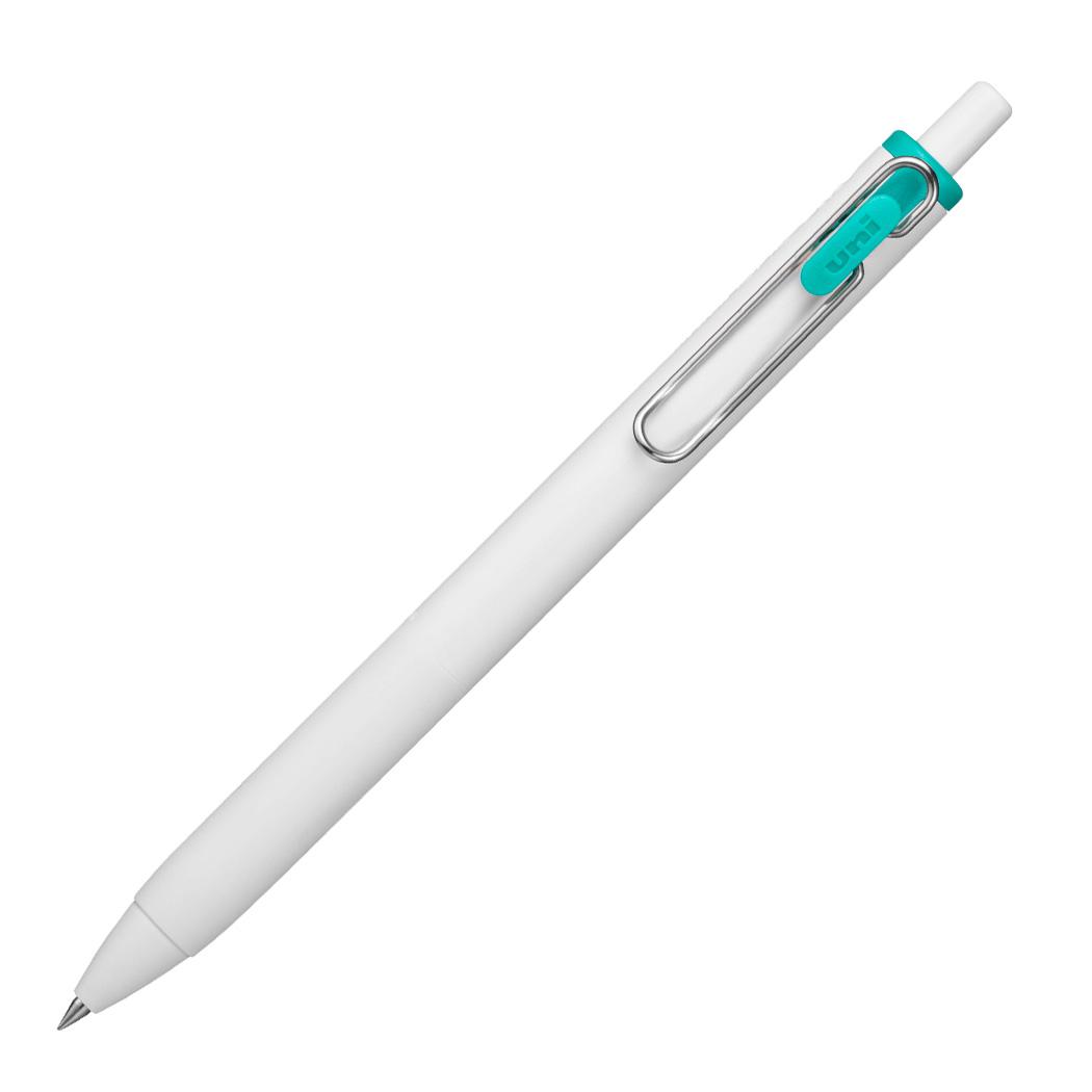 ボールペン ユニボールワン ゲルインクボールペン 0.38mm ラムネ色 新入学 三菱鉛筆 新学期準備文具 事務用品 グッズ メール便可 シネマコレクション
