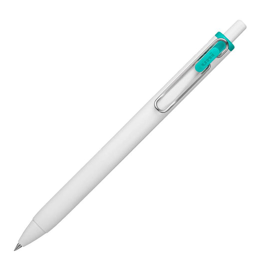 ボールペン ユニボールワン ゲルインクボールペン 0.38mm ラムネ色 新入学 三菱鉛筆 新学期準備文具 事務用品 グッズ メール便可 シネマコレクション