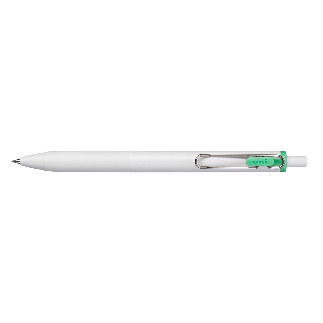 ボールペン ゲルインクボールペン ユニボールワン 0.50mm クリエイティブカラー シマーミントグリーン 三菱鉛筆 新学期準備文具 事務用品 グッズ メール便可 シネマコレクション