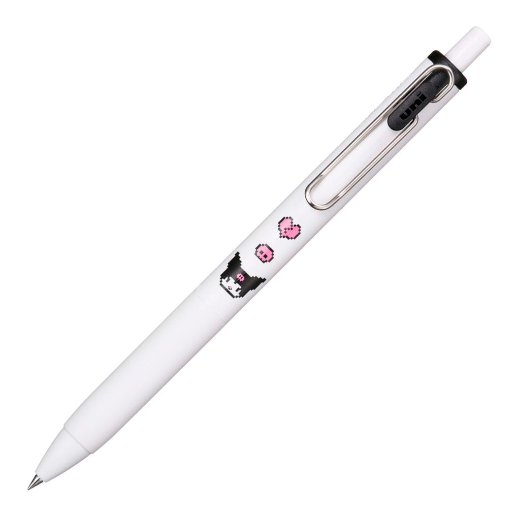 クロミ ボールペン ユニボールワン ゲルインクボールペン 0.38mm BKブラック サンリオ 三菱鉛筆 新学期準備文具 キャラクター グッズ メール便可 シネマコレクション