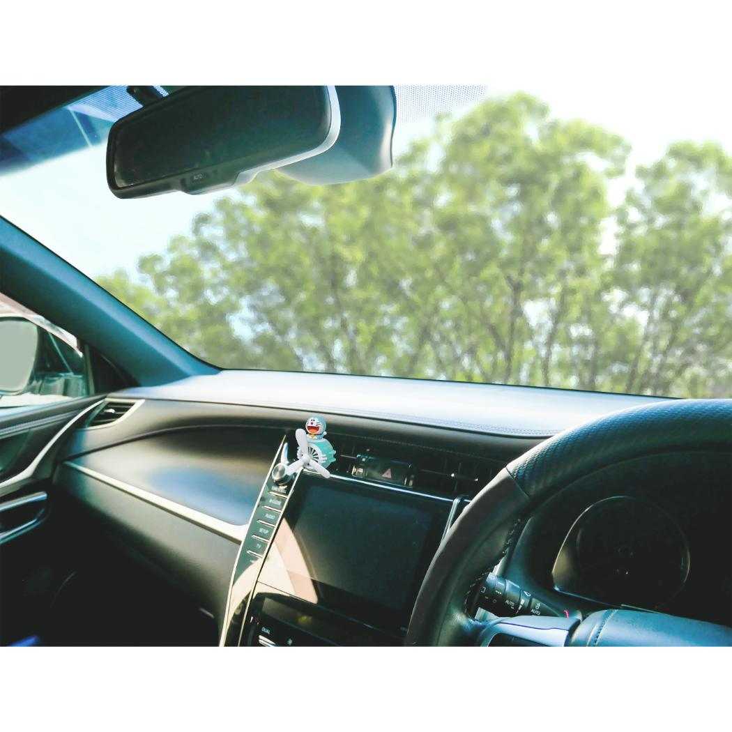 アイムドラえもん 芳香剤 エアコンマスコット グリーンオーシャン サンリオ 三金商事 車内 エアコンフィン取付 アニメキャラクター グッズ シネマコレクション