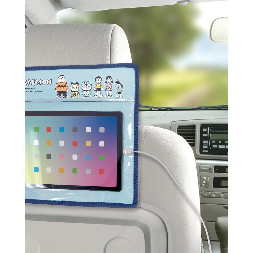 アイムドラえもん リアシートポケット タブレットポケット サンリオ 三金商事 MEIHO タブレット収納 後部座席 アニメキャラクター グッズ シネマコレクション
