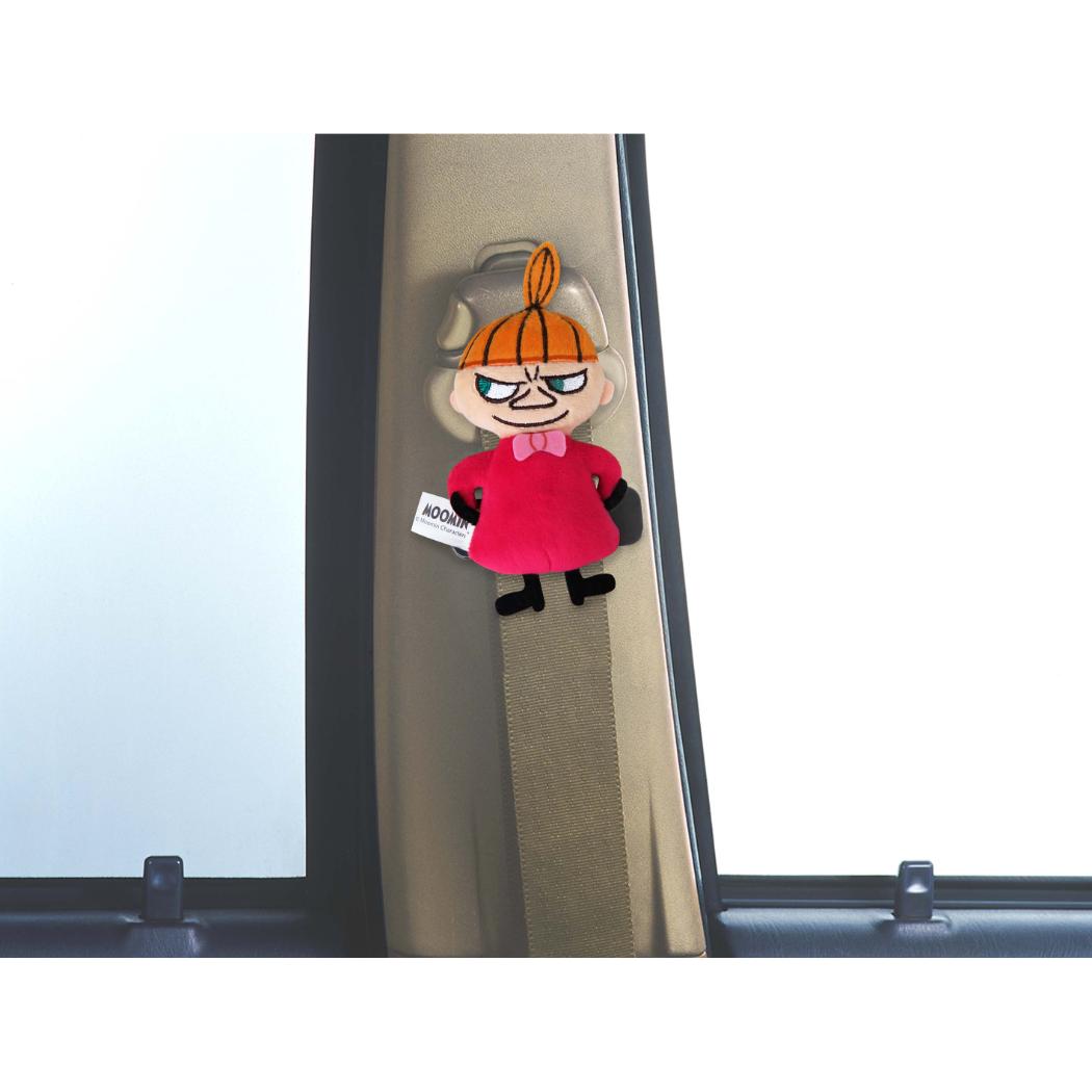 ムーミン カー用品 シートベルトストッパー リトルミイ 北欧 三金商事 MEIHO ベルトクリップ キャラクター グッズ シネマコレクション