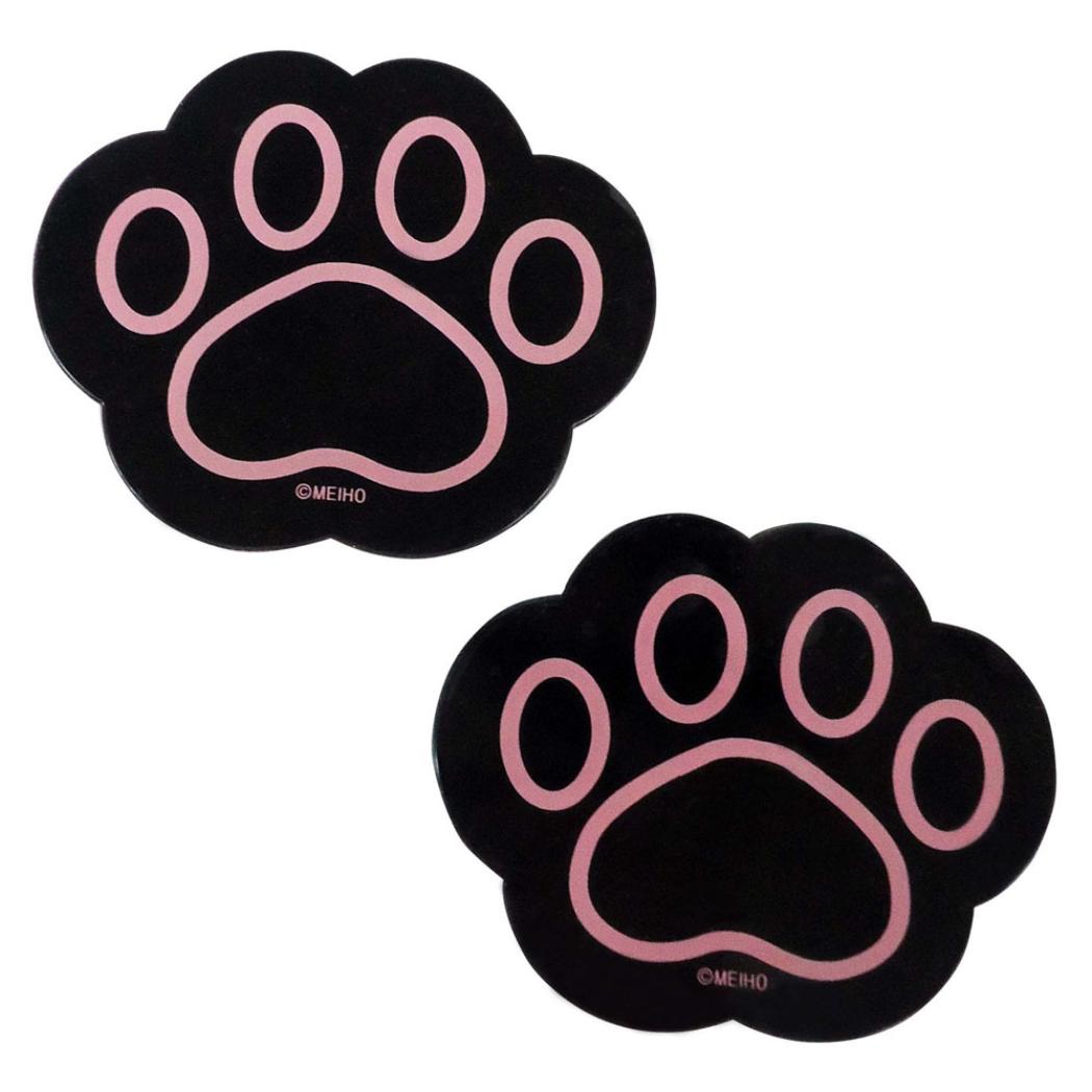 カー用品 ねこのすべり止めマット クロ ねこ 三金商事 MEIHO ダッシュボード かわいい グッズ メール便可 シネマコレクション