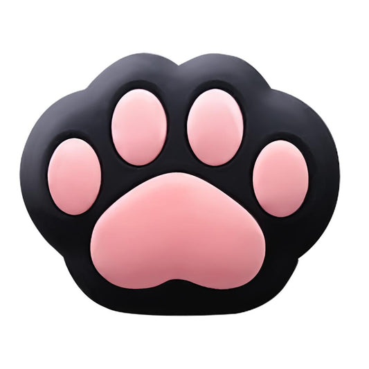 粘着式フック 肉球マスクフック クロ ねこ 三金商事 MEIHO カー用品 かわいい グッズ メール便可 シネマコレクション