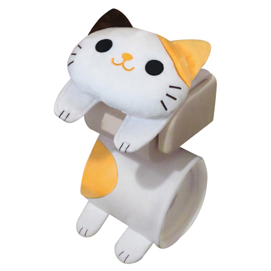 トイレ用品 ねこのトイレットペーパーカバー ミケ ねこ 三金商事 MEIHO トイレットペーパーホルダーカバー かわいい グッズ シネマコレクション
