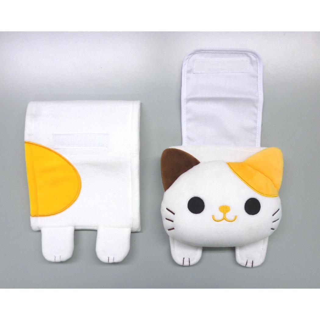 トイレ用品 ねこのトイレットペーパーカバー ミケ ねこ 三金商事 MEIHO トイレットペーパーホルダーカバー かわいい グッズ シネマコレクション