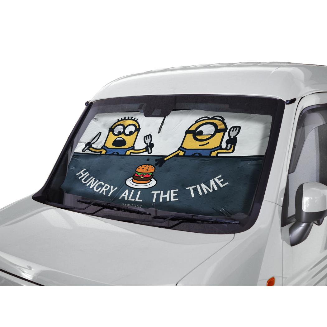 ミニオンズ カー用品 3WAYカーシェード ユニバーサル映画 三金商事 MEIHO 車用サンシェード キャラクター グッズ シネマコレクション