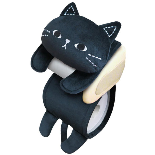 トイレ用品 ねこのトイレットペーパーカバー ミミッツ ねこ 三金商事 MEIHO トイレットペーパーホルダーカバー かわいい グッズ シネマコレクション