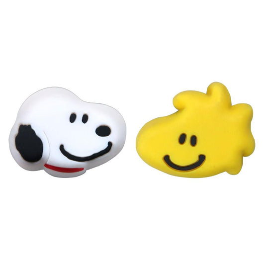 スヌーピー カー用品 ナンバーボルトキャップ スヌーピー＆フレンズ ピーナッツ 三金商事 MEIHO ボルトカバー キャラクター グッズ メール便可 シネマコレクション