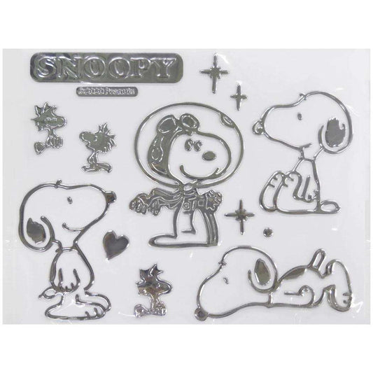 スヌーピー ビッグステッカー エンブレムステッカーラージ ポーズ ピーナッツ 三金商事 MEIHO カー用品 キャラクター グッズ メール便可 シネマコレクション