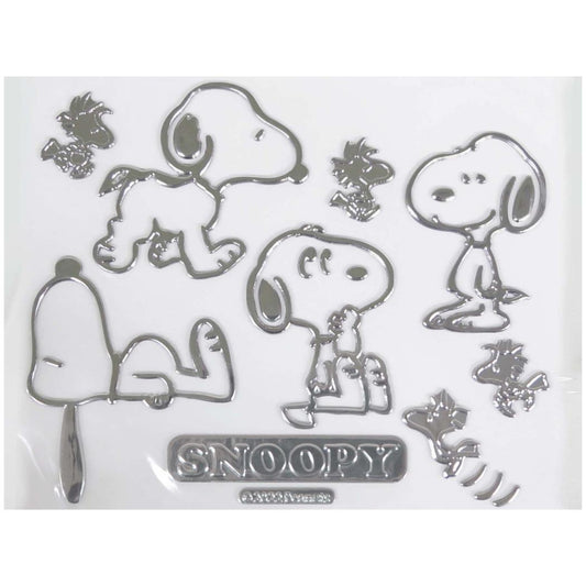 スヌーピー ビッグステッカー エンブレムステッカーラージ H ピーナッツ 三金商事 MEIHO カー用品 キャラクター グッズ メール便可 シネマコレクション