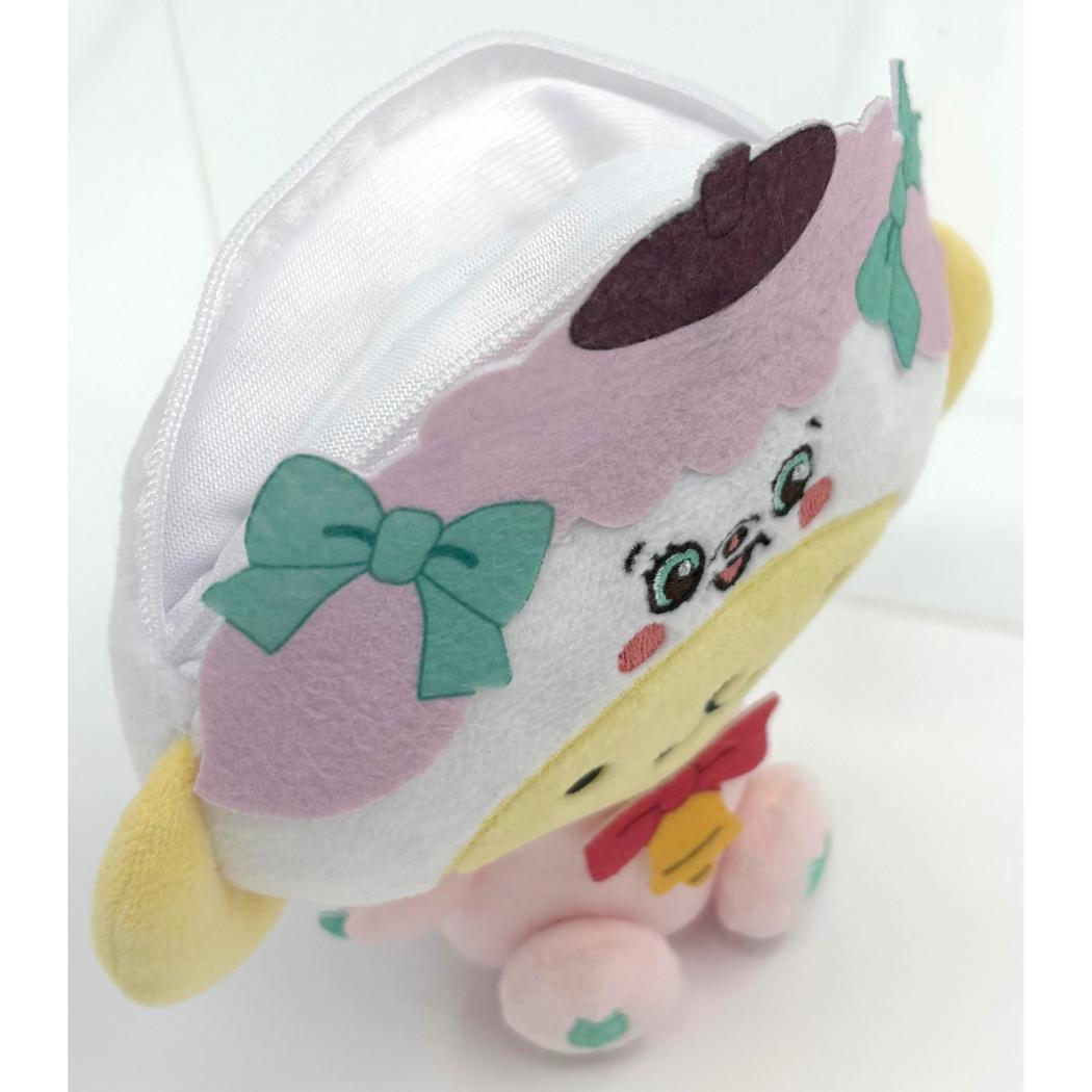 スイマーxサンリオキャラクターズ 定期入れ リール付き かぶりものパスケース ポムポムプリン SWIMMER 三金商事