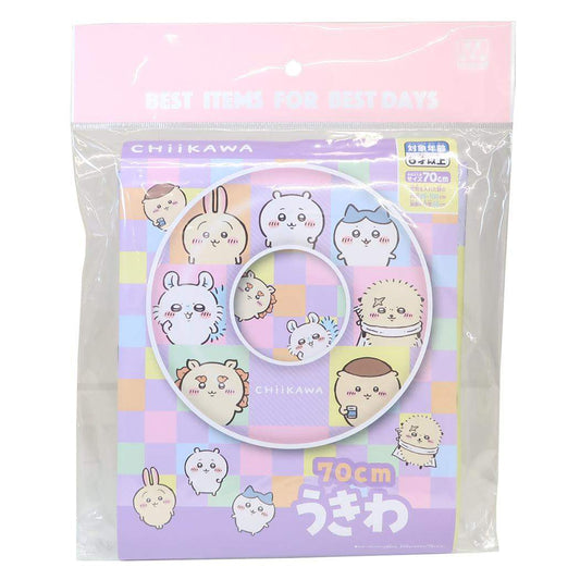 ちいかわ 浮き輪 70cm うきわ マルカ 海 プール スイムリング アウトドア ビーチグッズ 夏 休み キャラクター グッズ メール便可 シネマコレクション