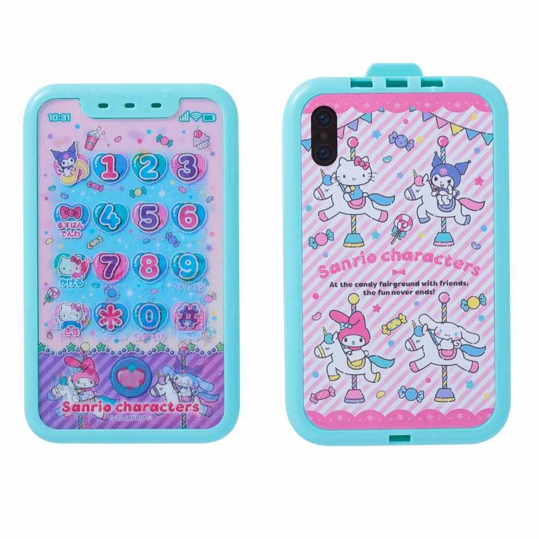 サンリオキャラクターズ おもちゃ おしゃべりタッチフォン サンリオ マルカ株式会社 玩具 キャラクター グッズ メール便可 シネマコレクション