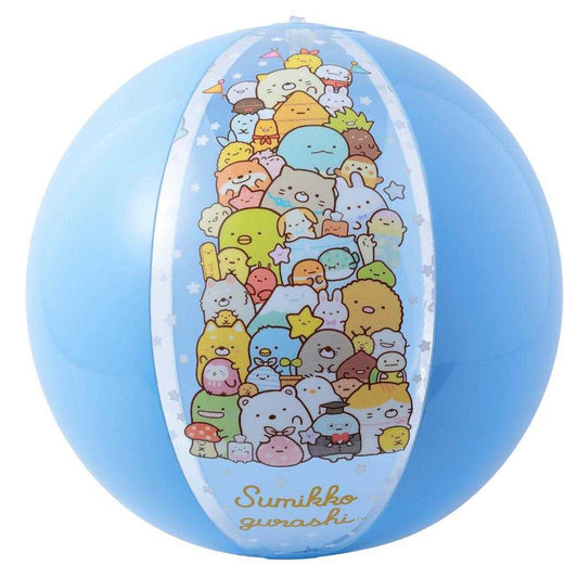 すみっコぐらし プール用品 ビーチボール サンエックス マルカ 海プール サマーレジャー用品 キャラクター グッズ メール便可 シネマコレクション