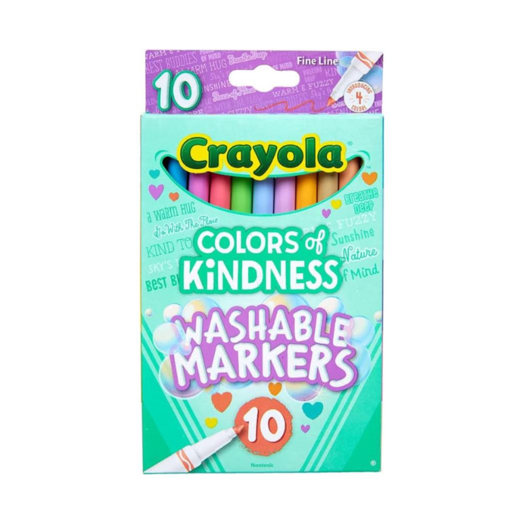 クレヨラカラーマーカーカラーオブカインドネスマーカー10色ドリームブロッサム子どもキッズお絵かきグッズメール便可シネマコレクション