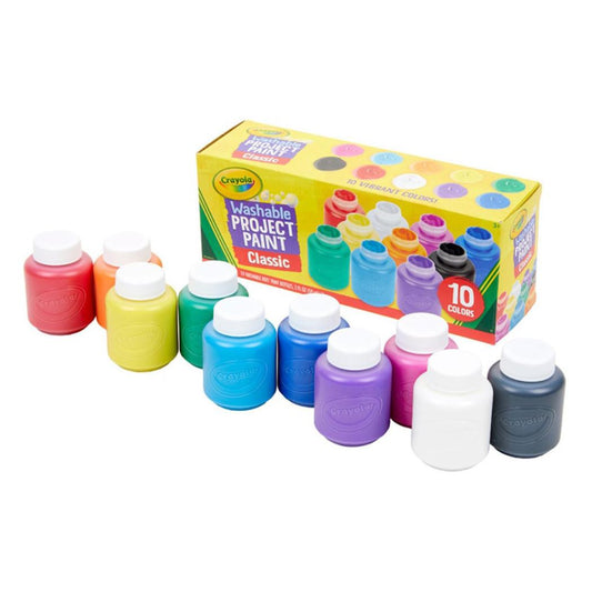 クレヨラ絵の具水でおとせるキッズ絵の具10色セットクラシックカラードリームブロッサム子どもキッズお絵かきグッズシネマコレクション
