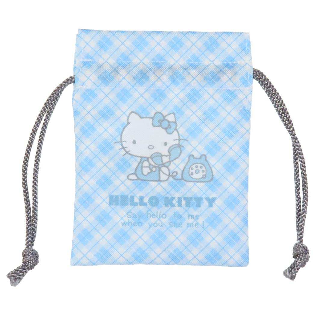 ボンボンドロップシール もじ ハローキティ クール1シートつき 巾着セット