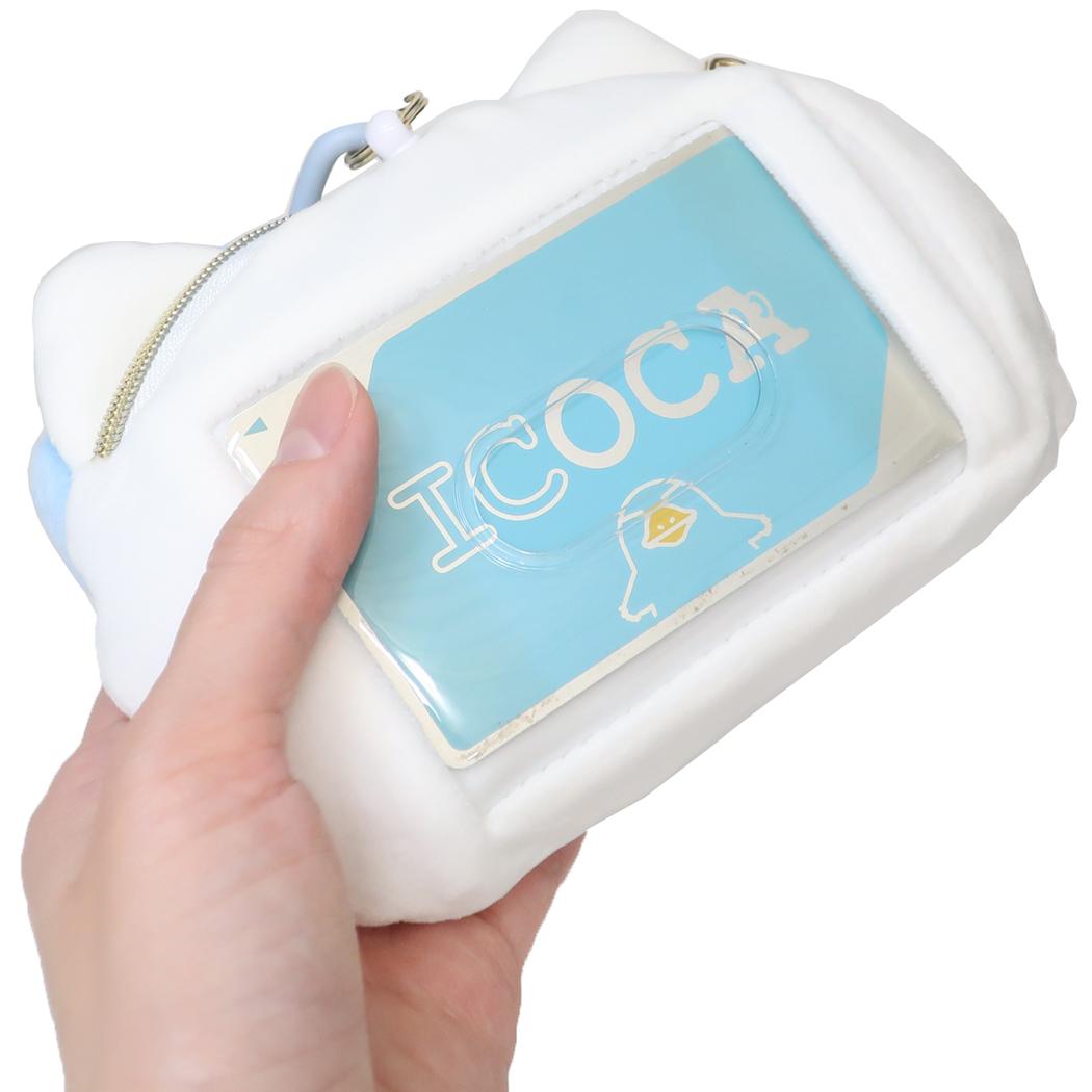 ボンボンドロップシール もじ ハローキティ クール1シートつき 定期入れセット