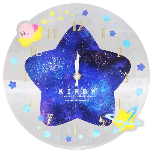 星のカービィ 壁掛け時計 アクリル壁掛け時計 ワープスター マリモクラフト