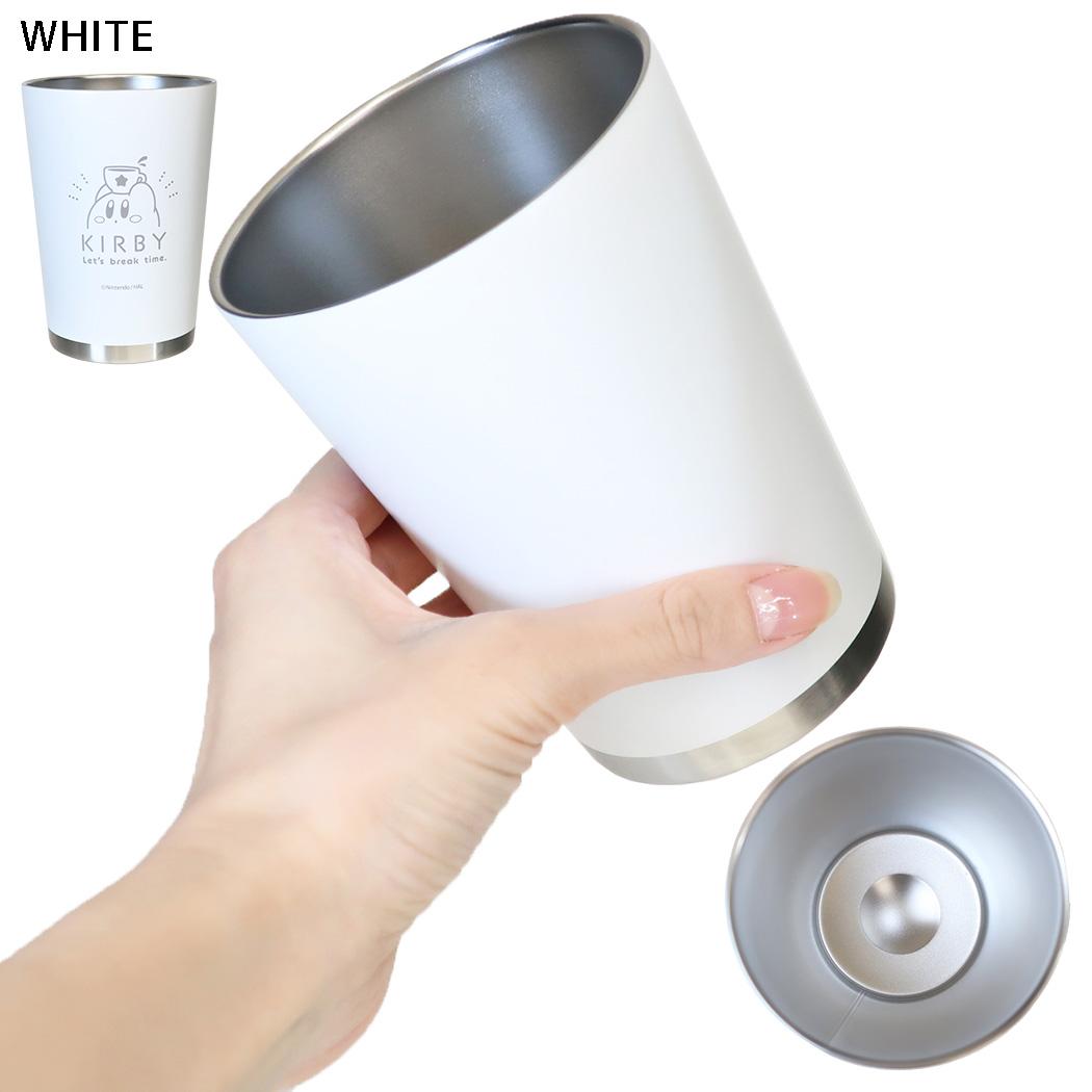 星のカービィ 保温保冷コップ ステンレスタンブラーL 360ml WHITE マリモクラフト