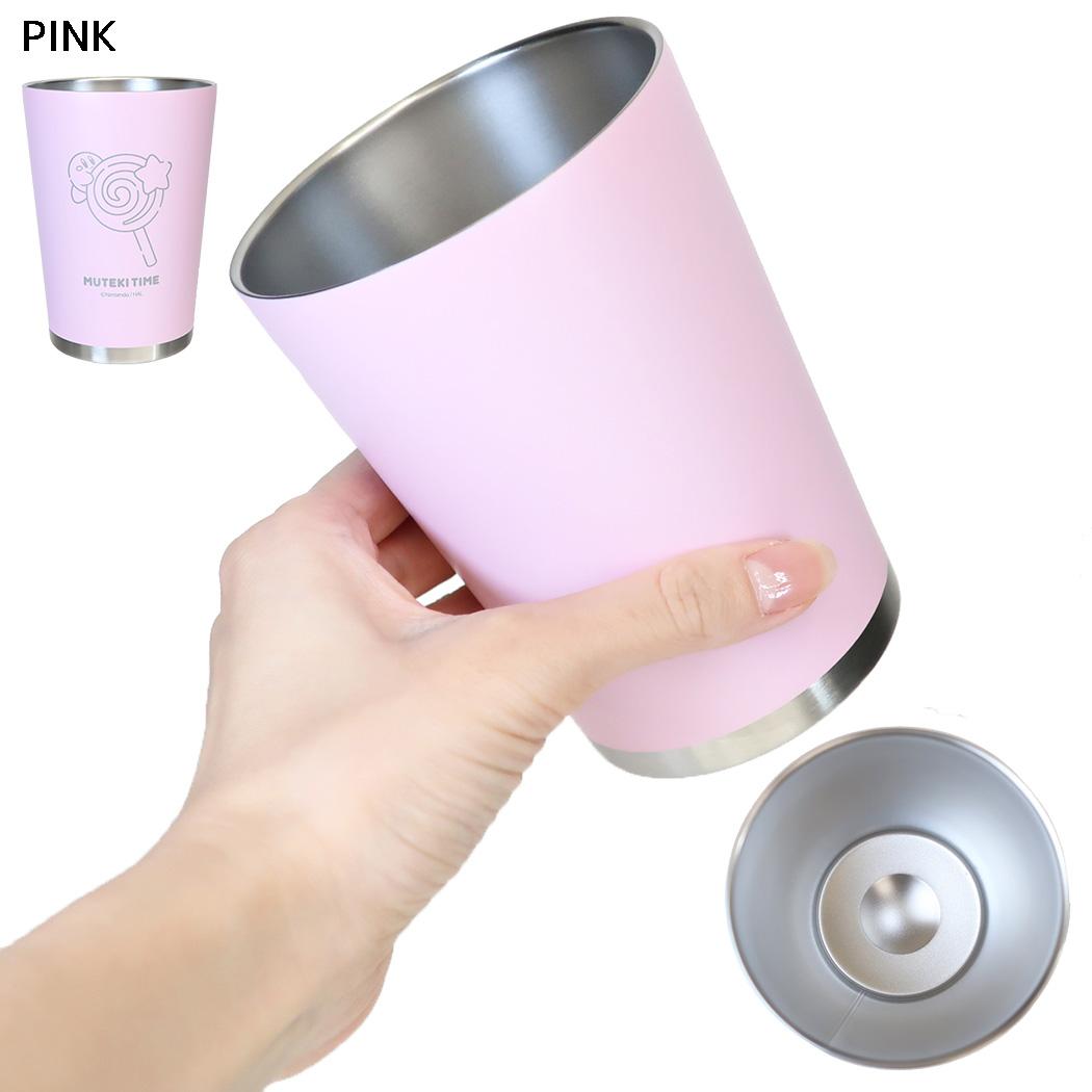星のカービィ 保温保冷コップ ステンレスタンブラーL 360ml PINK マリモクラフト