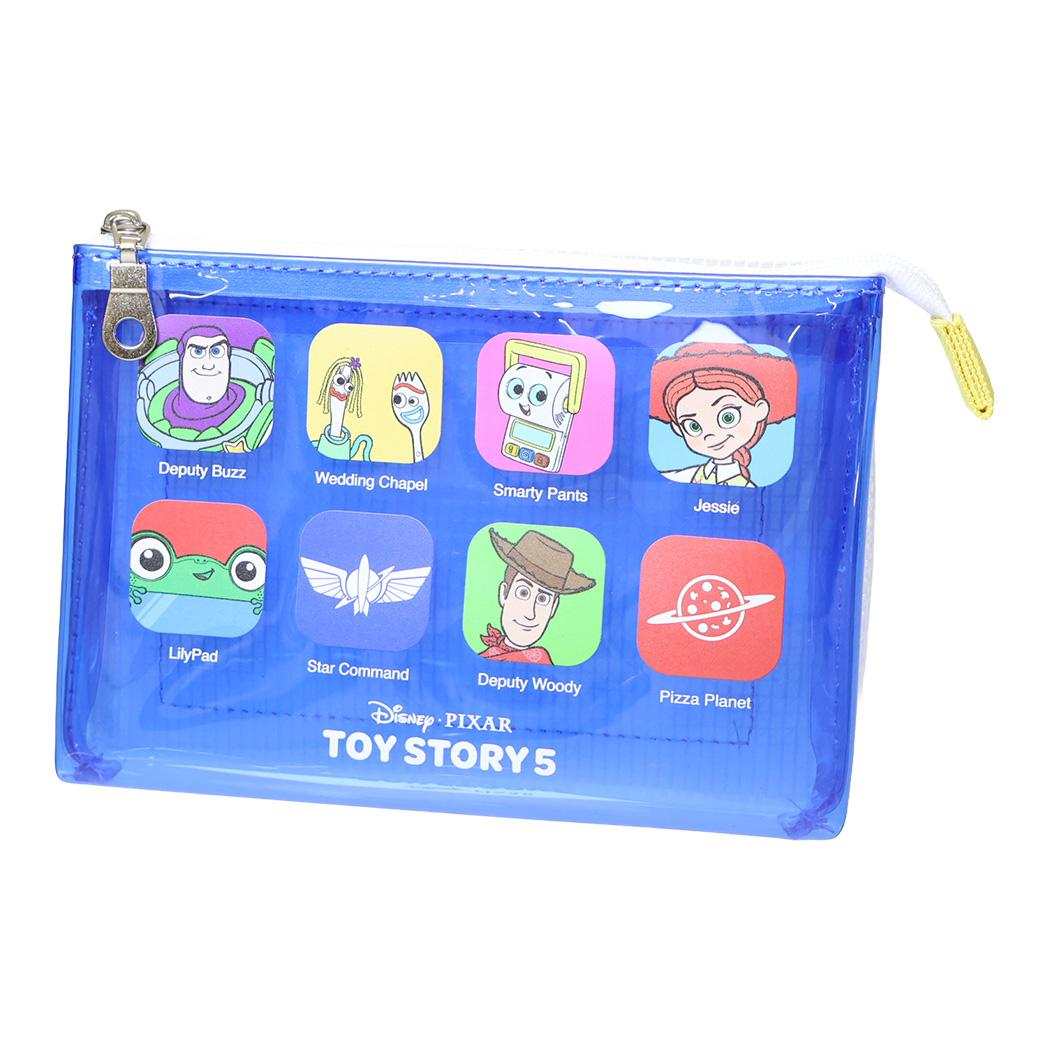 トイストーリー5 コスメポーチ 3ポケットポーチ ディズニー マリモクラフト