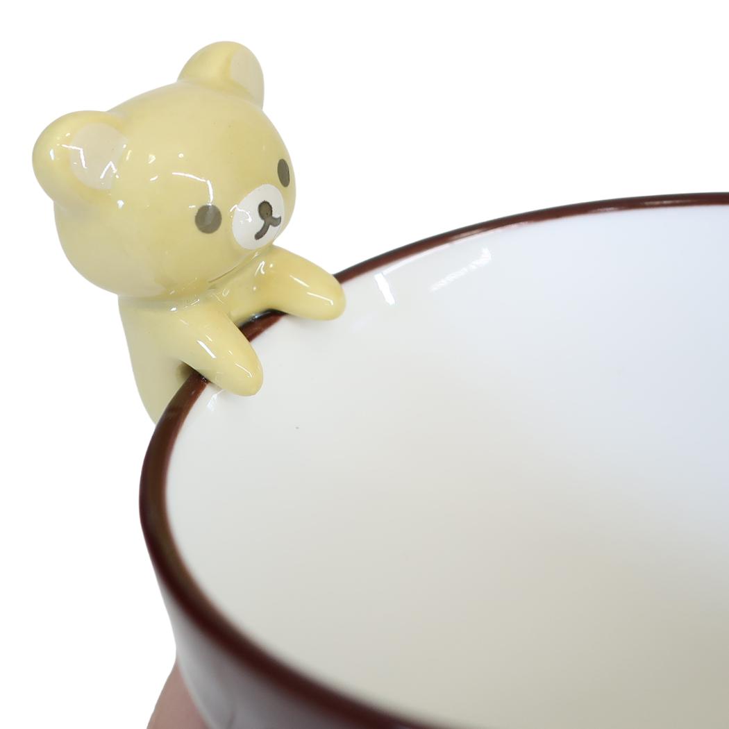 リラックマ 湯呑 フィギュア付き和風湯のみ BR サンエックス マリモクラフト