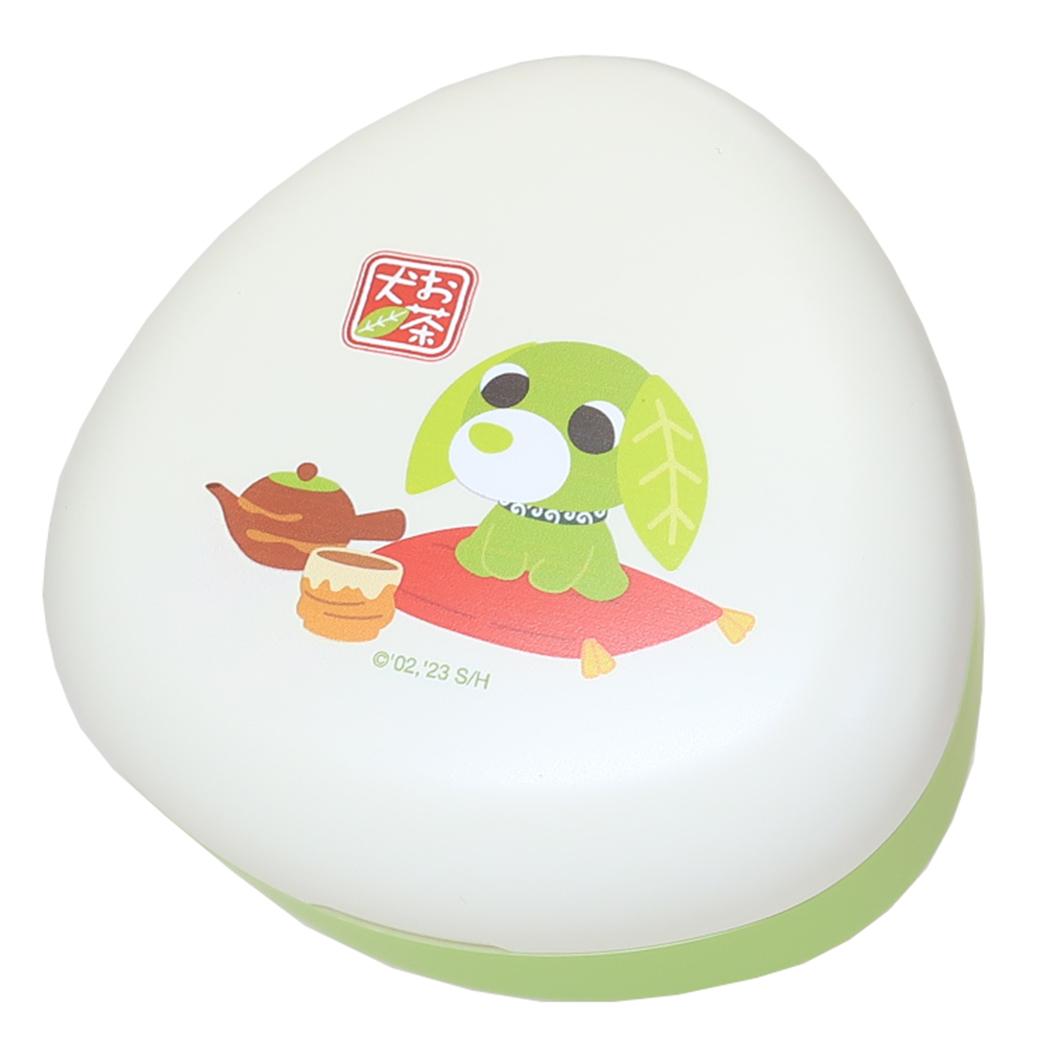 【お一人様1つ限り】お茶犬 ボンボンドロップシール たべもの 1シート付!お弁当箱 セット