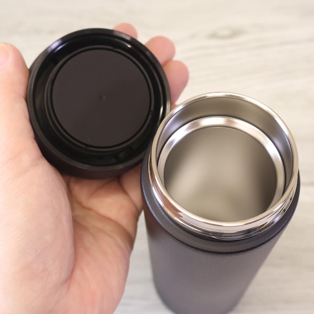 スヌーピー 保温保冷水筒 ハンドル付きステンレスボトル 500ml アウトドアシリーズ BK ピーナッツ マリモクラフト