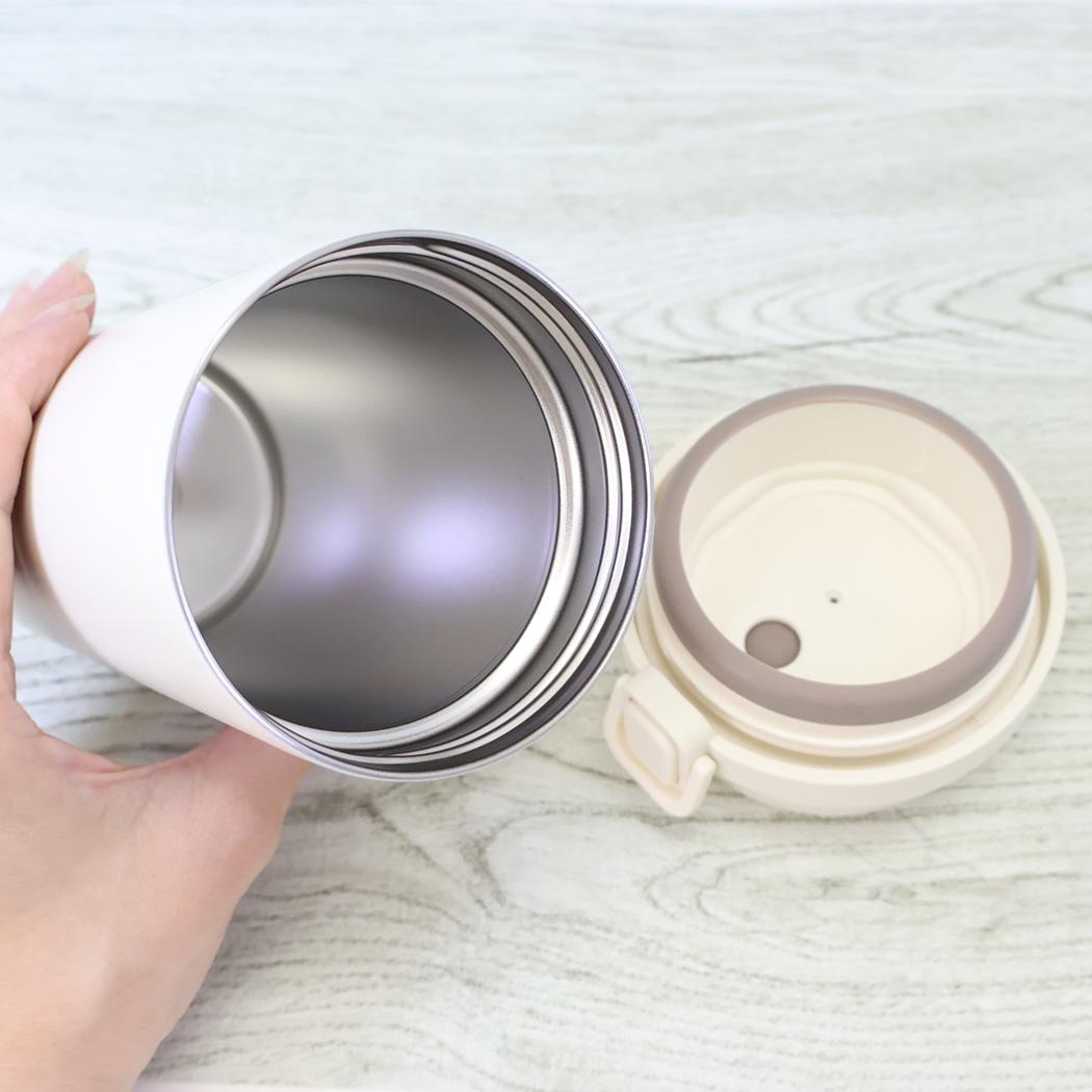 スヌーピー 保温保冷コップ ワンプッシュタンブラー 370ml ピーナッツ マリモクラフト
