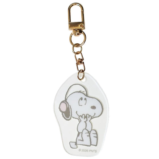 スヌーピー キーリング Todays Snoopy アクリルキーホルダー ヘッドホン ピーナッツ マリモクラフト