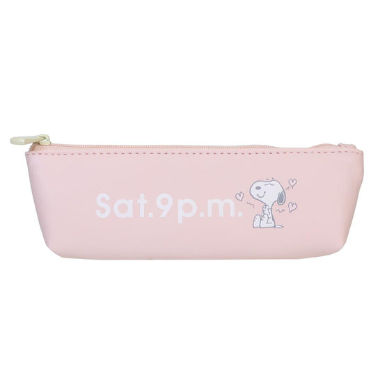 スヌーピー ペンケース Todays Snoopy スリムペンポーチ PK ピーナッツ マリモクラフト