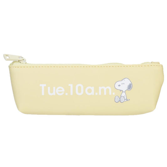 スヌーピー ペンケース Todays Snoopy スリムペンポーチ YE ピーナッツ マリモクラフト